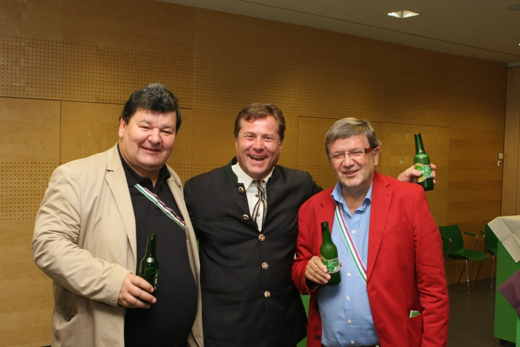 Phil-x Schwiegerpapa mit AH Jussuf und AH Dr. cer. Green